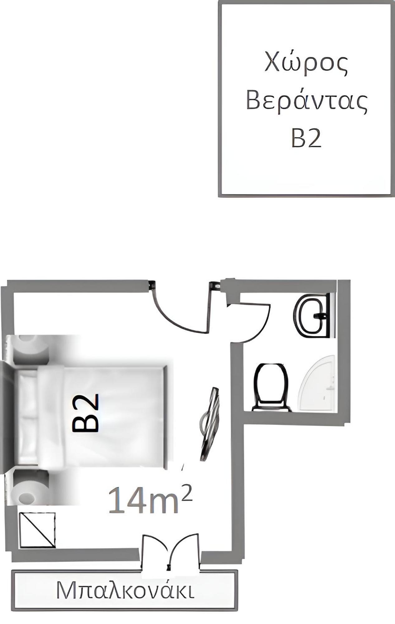 פורטאריה Marousos Central Guesthouse מראה חיצוני תמונה